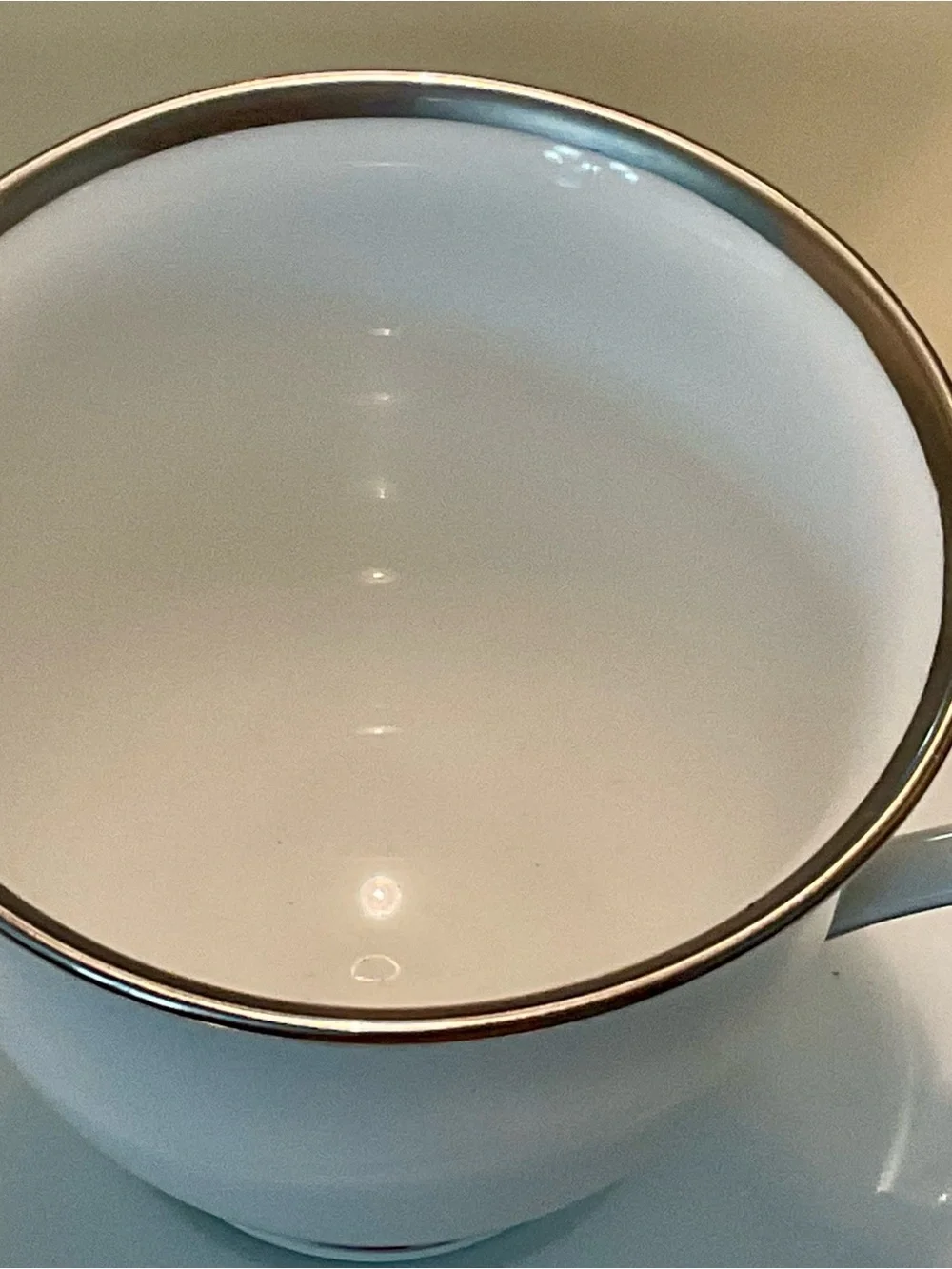 NEW! Nikko Brand Patra “Band of Platinum” – Complete 6‑Place China Setting